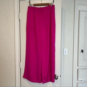 Lulus trouser pants hot pink